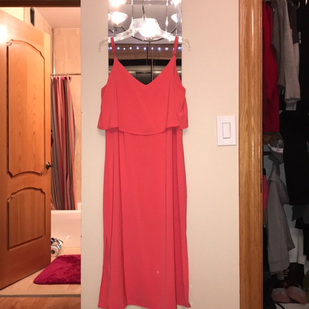 Orange sundress